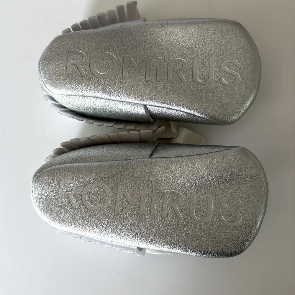 Romirus baby moccasins